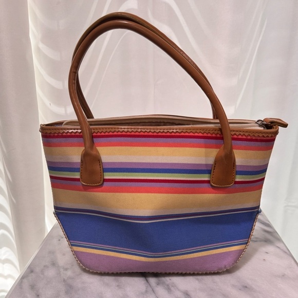 Kate Spade Vintage Rainbow Small Tote EUC - Picture 2 of 8